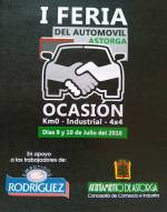 Cartel I Feria del Automovil Astorga